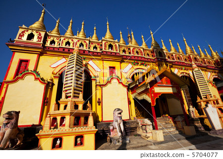 Temple in Myanmar Temple in Myanmar 5704077