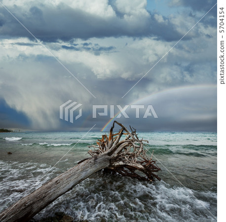 Sea in storm Sea in storm 5704154