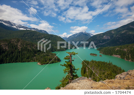 Diablo lake Diablo lake 5704474