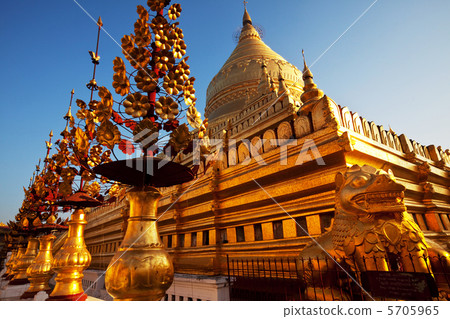 Temple in Myanmar 5705965