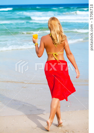 Woman with juice Woman with juice 5706718