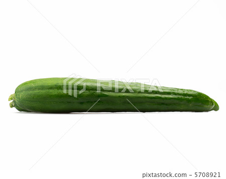 Fresh cucumber white background 5708921