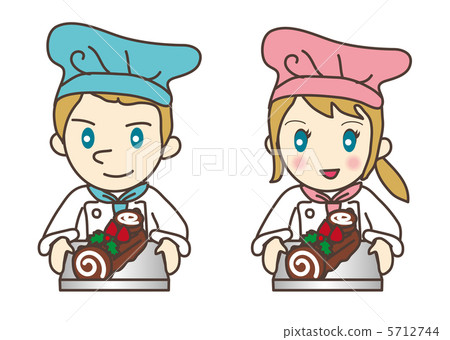 Busch de Noel的酥皮點心和例證 5712744