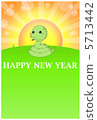 新年賀卡2013 5713442