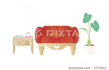 Quiesimo, sofa and side table 5713841