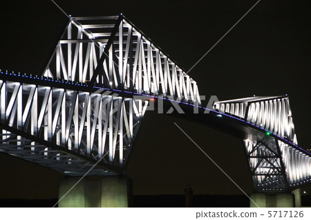 Light-up of gate bridge 5717126