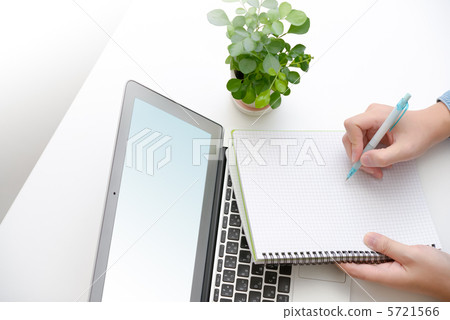 Examination items on laptop computer 5721566