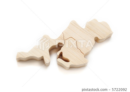 Wooden Tokai Map Wooden Tokai Map 5722092