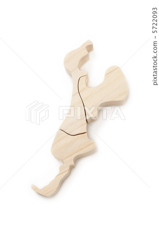 Wooden map of Hokuriku area Wooden map of Hokuriku area 5722093