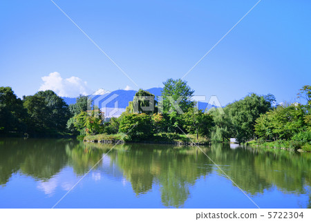 100個日本城市公園“札幌中島公園” 5722304