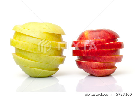 Red and Yellow Sliced Apple Red and Yellow Sliced Apple 5723160