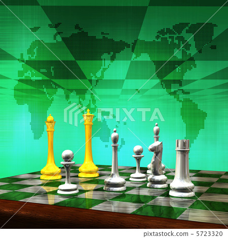 Chess pieces on chess board 5723320