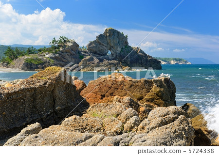 Window rock of Sogoki coast 5724338