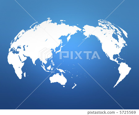 World map Global Map Oval Earth ball - Stock Illustration [5725569] - PIXTA