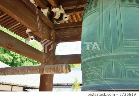 Chogokuji(Chow Kuki)Bell岐阜縣Chokoku-ji的寺廟鐘 Chogokuji(Chow Kuki)Bell岐阜縣Chokoku-ji的寺廟鐘 5726619