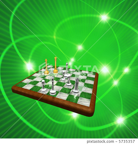 Chess pieces on chess board 5735357