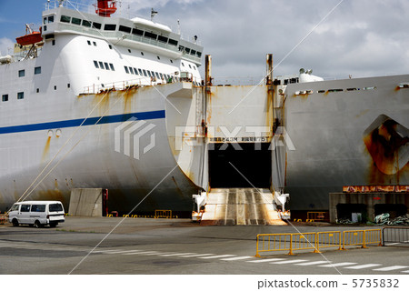 汽車渡輪碼頭 5735832