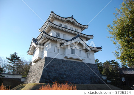 The castle tower of Oshiro (Gyoda-shi / Saitama ken) The castle tower of Oshiro (Gyoda-shi / Saitama ken) 5736334