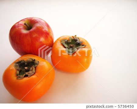 蘋果和柿子 蘋果和柿子 5736450