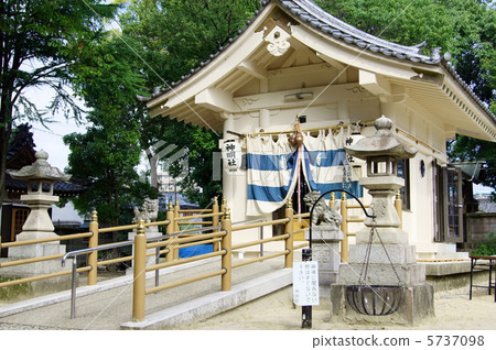 Aichi Prefecture Shinmei Shrine The Shinmei Shrine in Aichi Prf. 5737098