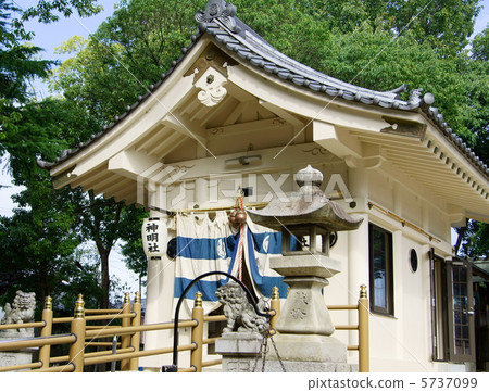 Aichi Prefecture Shinmei Shrine The Shinmei Shrine in Aichi Prf. 5737099