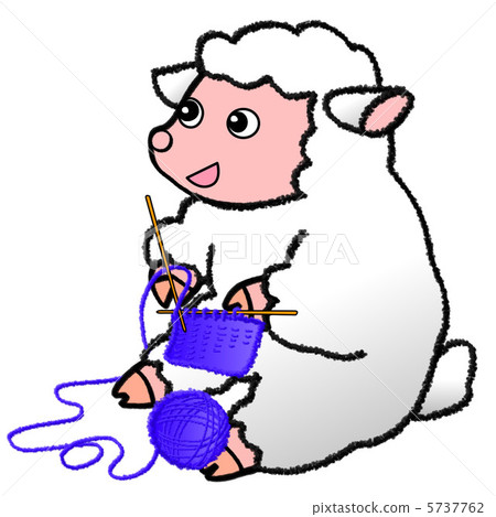 Knitting Sheep Knitting Sheep 5737762