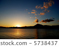 Sunset of Lake Shikotsu 5738437