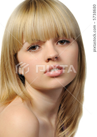 The girl with hair of "wheaten" color 5738680