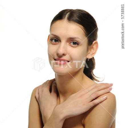 The sexual girl. A portrait closeup The sexual girl. A portrait closeup 5738881