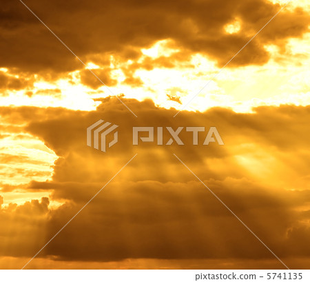 stormy cloud with sun rays stormy cloud with sun rays 5741135