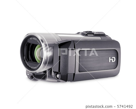 high-definition camera isolated on a white background 5741492