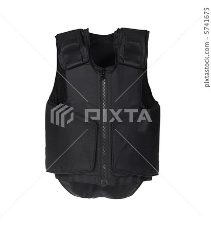 Bulletproof vest. Isolated on white. 5741675