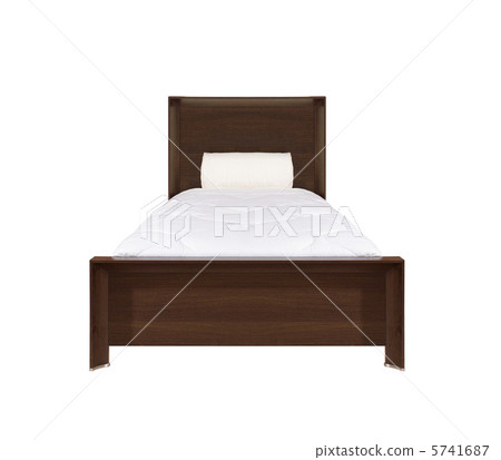Bed isolated 5741687
