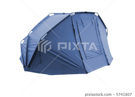 tourist tent isolated on white tourist tent isolated on white 5741807