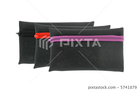 pencil-case on white background 5741879