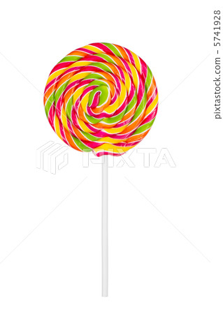 lollipop isolated on white 5741928