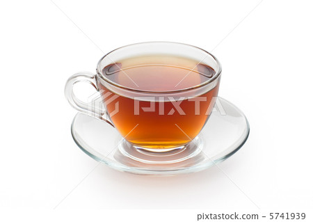 tea in cup isolated on white background 5741939