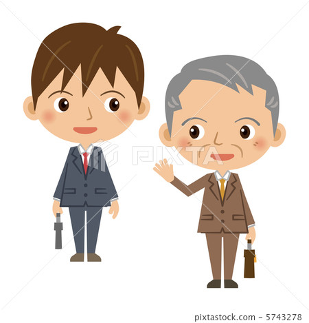 My boss and his subordinates go to work My boss and his subordinates go to work 5743278