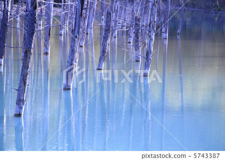 Blue pond Blue pond 5743387