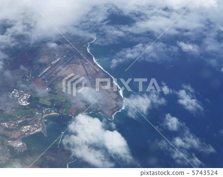Over Kauai 5743524