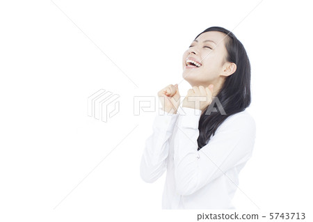 Rejoicing woman 5743713