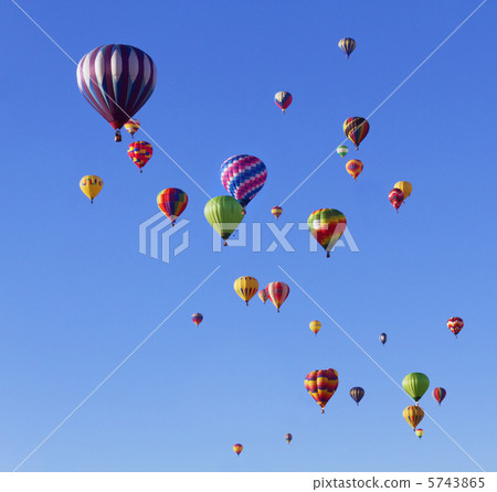 blimp, hot-air balloon, balloon