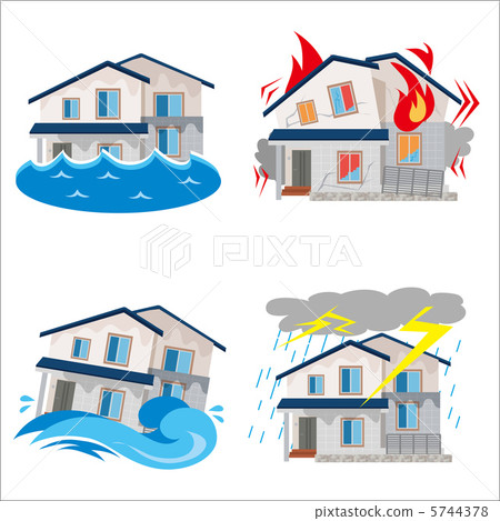 房子遭受災難 5744378