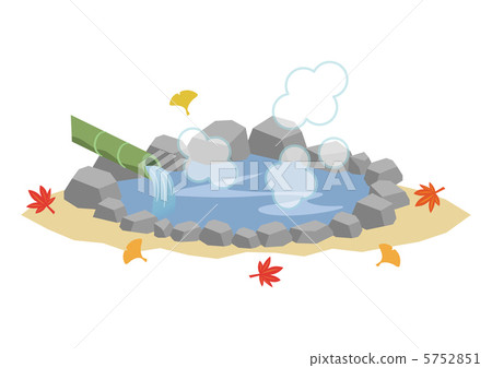 Autumn hot spring 5752851