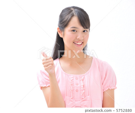 Female student white back 5752880