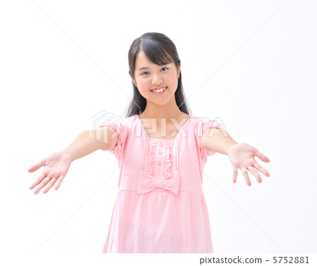 Female student white back 5752881