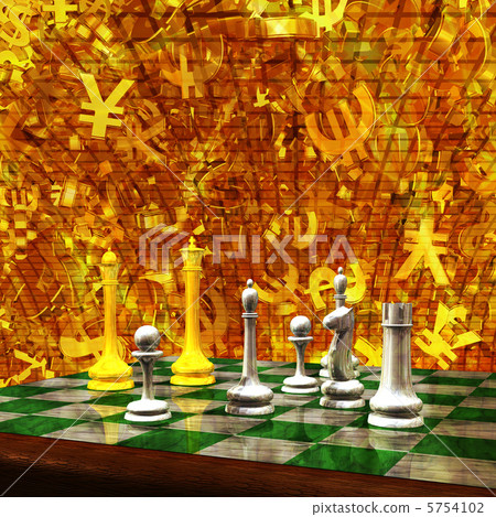 在棋盤的棋子 5754102