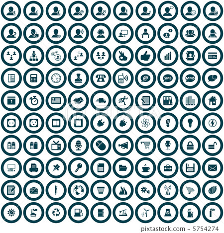 business and office icon set 5754274