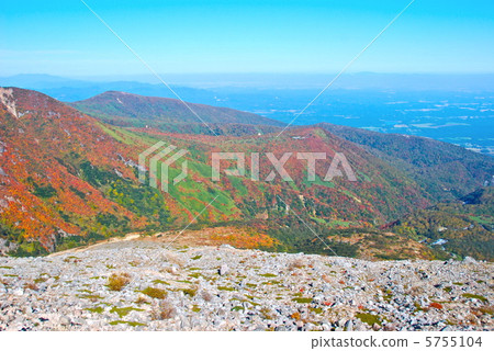 Nasu Renjyama（栃木縣那須郡那須町）從Aedo-dake看 5755104