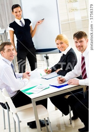 Successful co-workers Successful co-workers 5756379